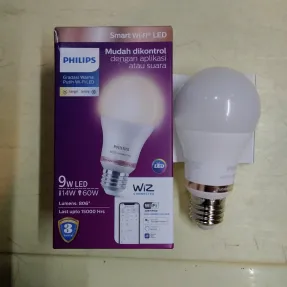 Lampu LED LAMPU SMART WIFI LED PHILIPS 9 WATT 1 5581569