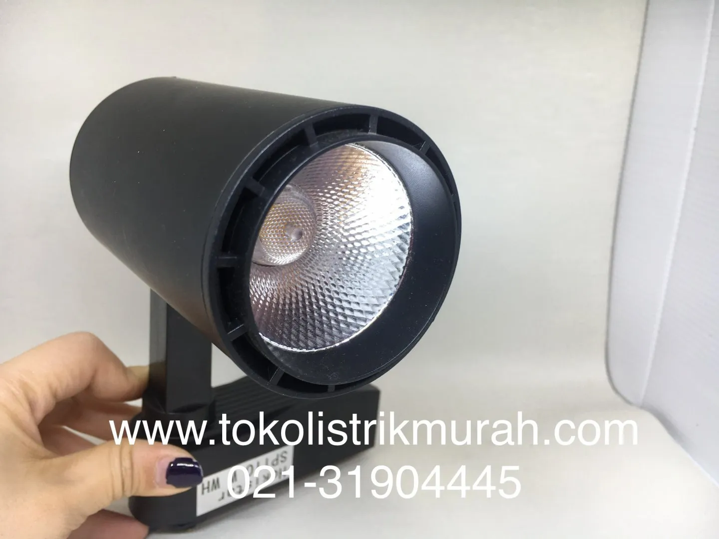 Lampu LED tracklight [10 W] | Track Light/ Lampu Spot | TOKO JAYA SENTOSA