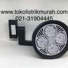 Kap Lampu Tracklight  tidak termasuk lampu