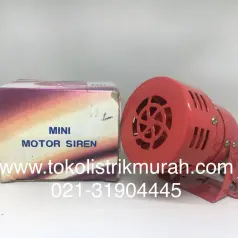 Motor sirine mini