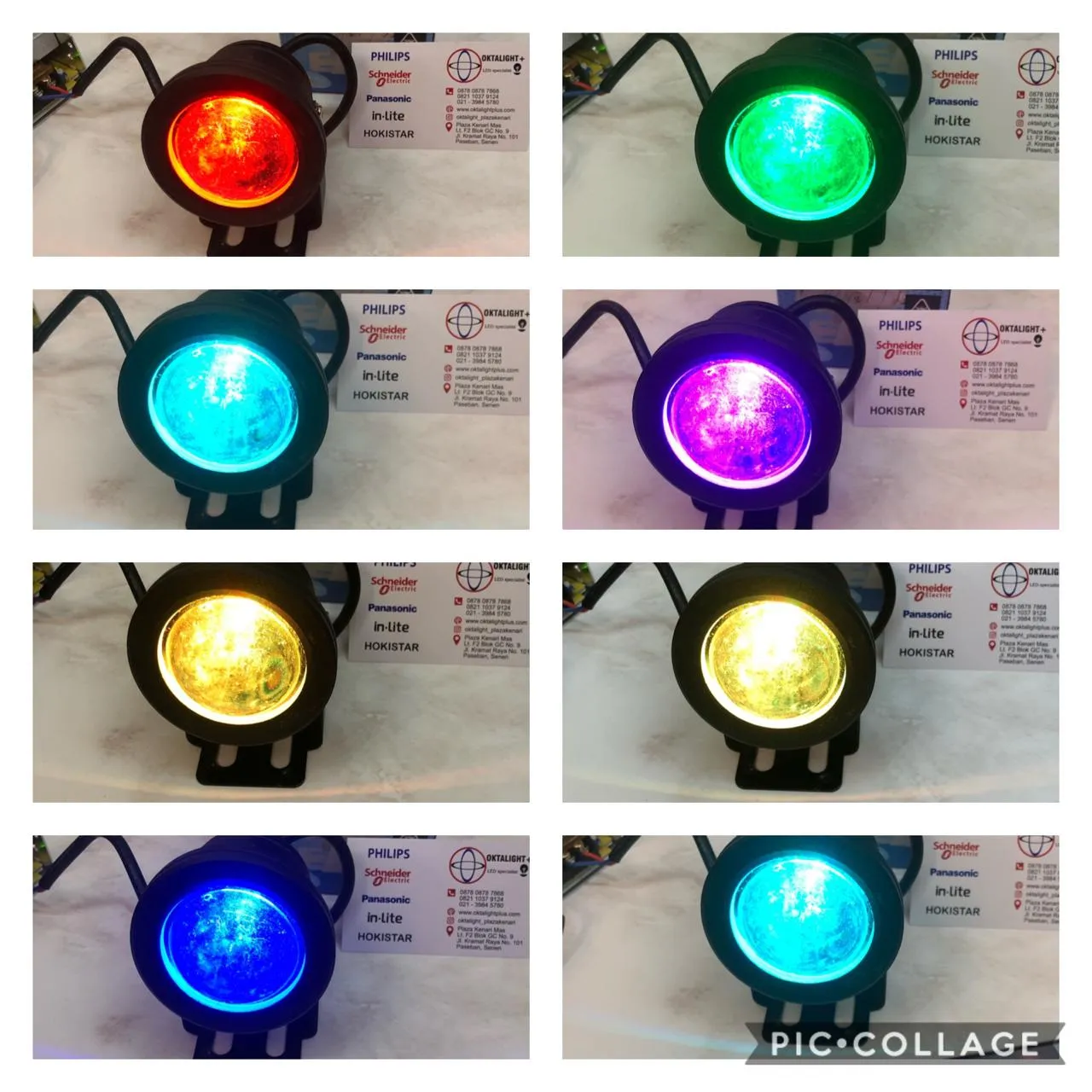 LAMPU TAMAN RGB WARNA WARNI | Lampu taman | TOKO JAYA SENTOSA